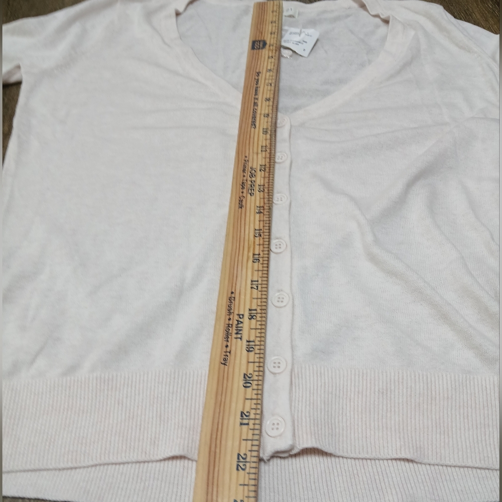 Forever 21 Light Cream Cardigan Sweater - Picture 5 of 7